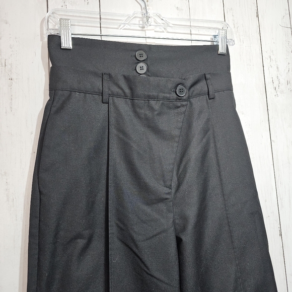 AEL AMY ENJOY LIFE Women's Black High Waisted Pants Pockets Size XS Front Seam. - Picture 4 of 10
